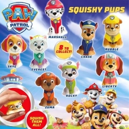 PAW Patrol squishy in capsule - 1 stuk