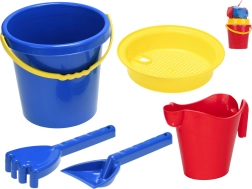 Zandset met gieter - 5 stuks