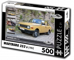 Puzzel Retro-Auto’s Wartburg 353 (1984) 500 stukjes