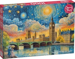 Cherry Pazzi puzzel impressionistische lucht boven Londen 1000 stukjes