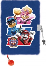 PAW Patrol pluizig dagboek met hangslot A5 96 pagina’s 1082