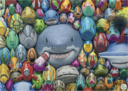 Puzzel bonte zeevisjes 1000 stukjes