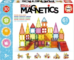 EDUCA magnetische bouwset Magnetics 61 onderdelen