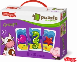 Far Far Land puzzeltrio sets