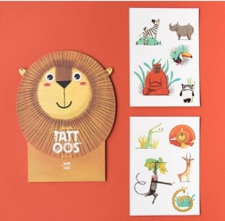 Tijdelijke tatoeages LONDJI welpje