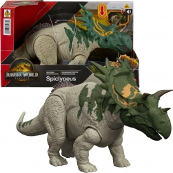 Jurassic World Rebirth dinosaurusfiguur Spiclypeus 30 cm met geluiden