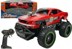 RC terreinwagen met hoge wielen 1:24 – Rood