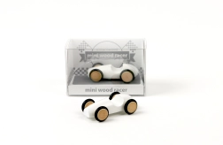 Set van 5 houten autootjes Milaniwood kleurenmix