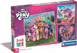 Kinderpuzzels CLEMENTONI MY LITTLE PONY – 3×48 stukjes
