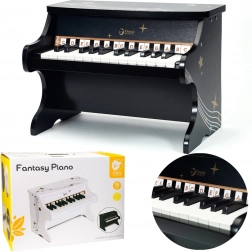 Kinderpiano Classic World – zwart hout