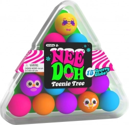 Kerstboom Schylling NeeDoh met knijpbare versieringen