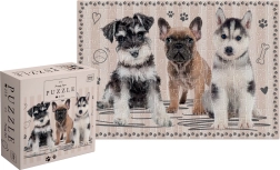 Puzzel Jongen dieren: puppy’s 250 stukjes