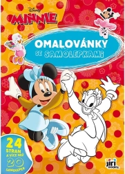 Kleurboek A4 met Minnie-stickers