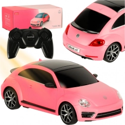 Rastar RC auto VOLKSWAGEN Beetle UV 1:24 roze