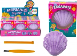 Archeologieset Zeemeermin in Schelp Beitel en Kwast