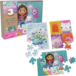 Houten puzzel GABBY’S POPPENHUIS – 3×24 stukjes