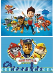 Ravensburger puzzel Paw Patrol – 2×12 stukjes