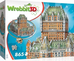 3D puzzel WREBBIT Le Château Frontenac 865 stukjes