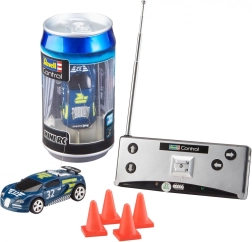 Mini RC raceauto - blauw