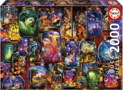 Educa puzzel Dromen in een pot, 2000 stukjes