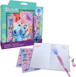 Cadeauset geheimschriftpen, notitieboek en stickers Lilo & Stitch