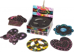 Kraslot vriendschap – set ScratchArt-kaartjes