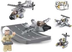 Sluban Army 9into1 M38-B0537H Army drones 3in1