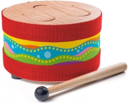 Houten kinderdrum WOODY