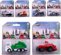 Bouwvoertuigen set - 6 soorten