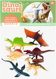 Set van 6 dinosaurussen-figuren