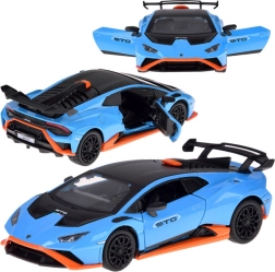 Metalen model LAMBORGHINI Huracán STO 1:32 met geluid en licht