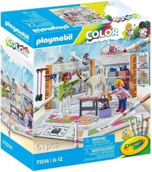Playmobil Honden Salon met Crayola kleuren