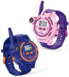 Horloge met walkietalkie – paars, 2 stuks