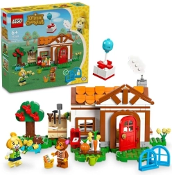 LEGO Animal Crossing bezoek van Isabelle