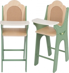 Houten vintage poppenstoeltje