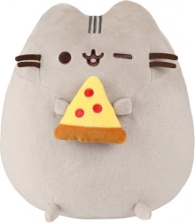 pluche PUSHEEN met pizza 24 cm