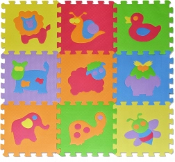 Schuimpuzzel dieren 28 × 28 cm