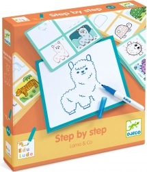 Djeco tekenset Lama & Co