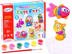 Set voor het maken van grappige diermagneten