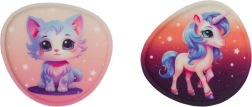 Vervangbare BAAGLIES-badges – set van 2 stuks Huisdiertjes