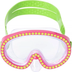 Bestway duikmasker versierd met kristallen – Roze