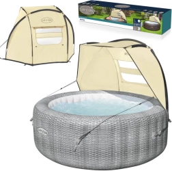 Schuilplek voor SPA tegen wind en zon