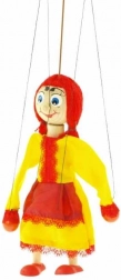 Houten marionetten - Meisje