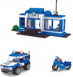 Compatibele bouwset BLOXO politiebureau 194 stuks
