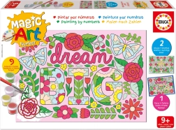 Educa schilderen op nummer bloemen