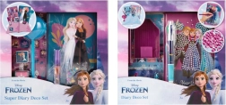 Decoratieve dagboekset DISNEY FROZEN – dagboek, stickers en accessoires