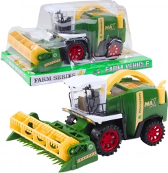 Kindercombine met maaibord – groene landbouwmachine