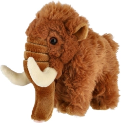 Bruine pluchen mammoet 17 cm