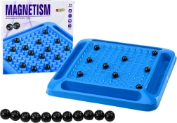 Magnetisch strategisch spel met knikkers