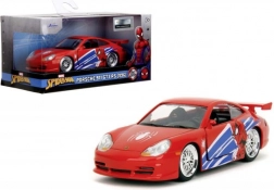 Metalen automodel Porsche 911 GT3 RS Spider‑Man 1:32